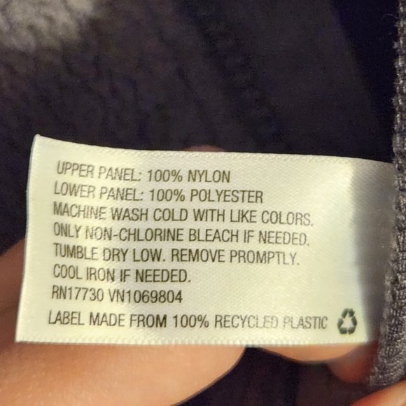 All-in-Motion Men's Sherpa Fleece Jacket - Size Small, Grey, Zipper Pockets - Picture 3 of 5